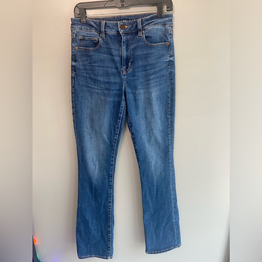 American Eagle women’s super stretch bootcut size 8 long.